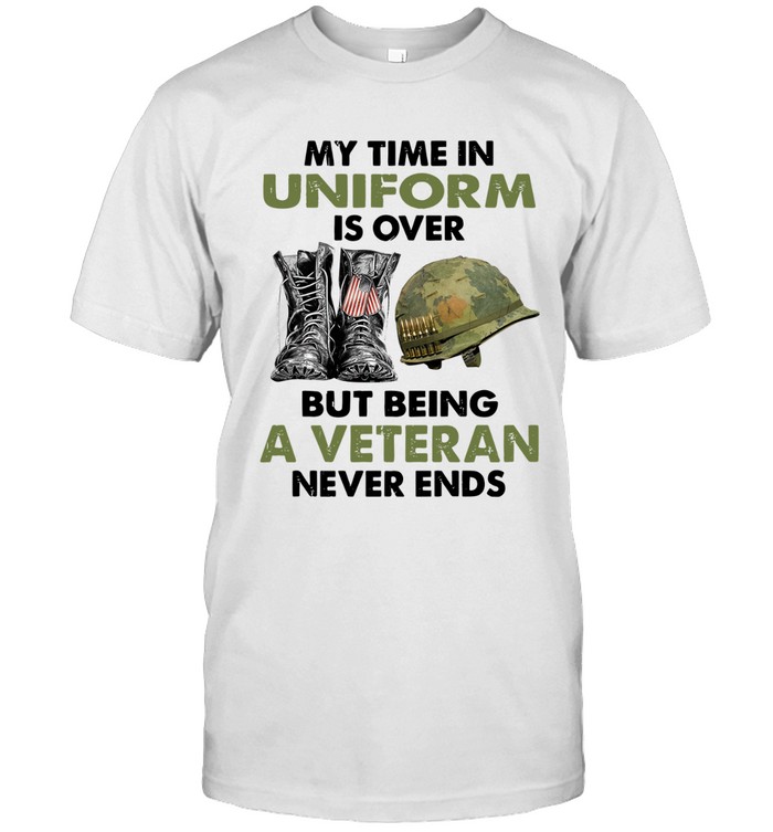 My time in uniform is over  but being a veteran never ends