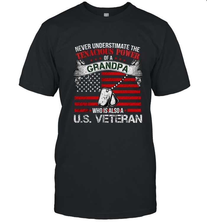 Never underestimate the tenacious power of a grandpa who is also a u.s. veteran