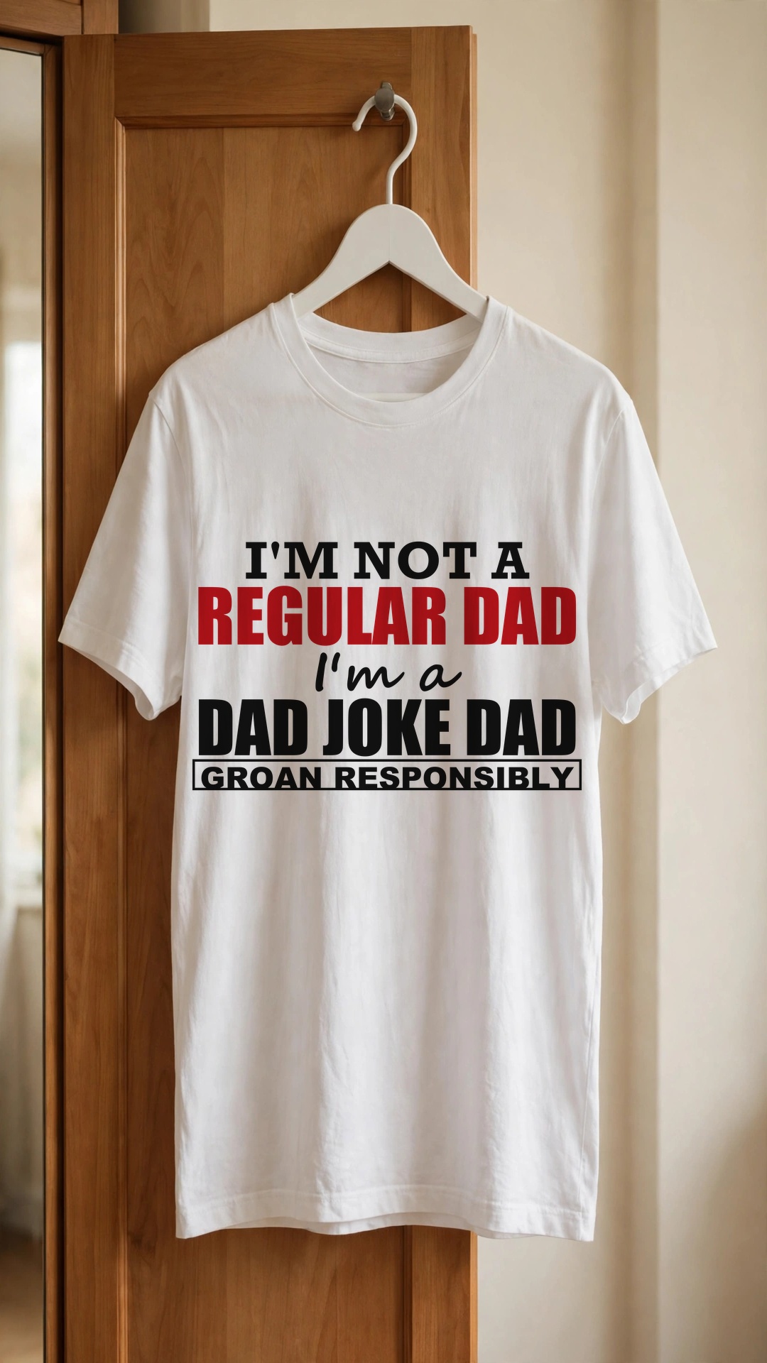 I'm not a Regular Dad I'm a Dad Joke Dad Groan Responsibly